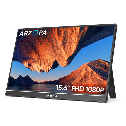 ARZOPA A1 Gamut Portable Monitor 15.6 inch 1080P Black