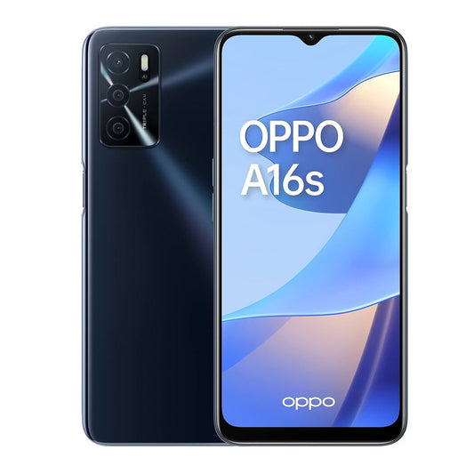 OPPO A16S 64GB Unlocked Crystal Black Duos Grade A -  gamegalleryuk