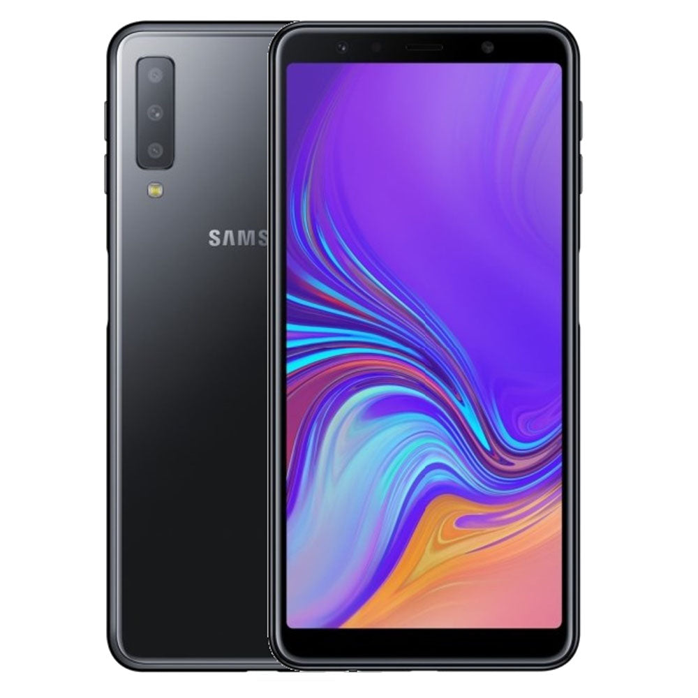 Samsung A7 2018 64GB Unlocked Black Grade B -  gamegalleryuk