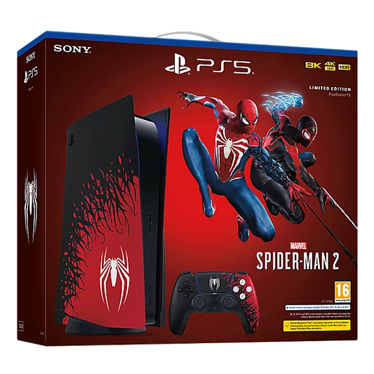 PlayStation®5 Console - Marvel’s Spider-Man 2 Limited Edition Bundle